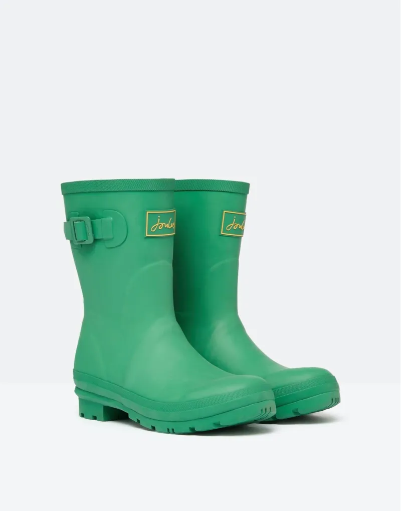 Joules Ladies Kelly Neoprene Lined Apple Green Wellies-1